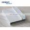 wholesale  factory direct cheap price newly design powder coated white color frame aluminium