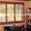 wood grain finish french aluminum frame door