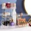 Makeup Organizer 360 Degree Rotation Clear Brush Holder Lipstick Vanity Acrylic Cosmetic Storage Box Make Up Makeup Organizer