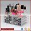 4- tiers acrylic cosmetic jewelry organizer with 3 drawers