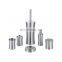 Stainless steel Acrylic soap lotion Dispenser bathroom accessories set