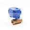 CWX-15N stainless steel brass  BSP NPT motorized flow control valve cwx-15q motorized ball valve
