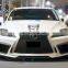 Runde ABS-материал, модифицированный стиль V-Vision, комплект кузова IS300 для Lexus IS250 2006 - 2012 годов: передний бампер, задний бампер, боковые юбки, комплект кузова