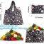 Vegetable Durable Heavy Duty Oxford Polyester XLARGE CAPACITY T-Shirt 201D Polyester Eco Shopping Big Tote Bag