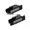 2Pcs Car LED License Plate Lights 12V White SMD3528 Number Plate Lamp For Peugeot 307 308 407 207 3008 508 For Citroen C4 C5 C3