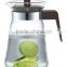 made in China BPA free promotion economic water pot water jug heat insulation glass water pot