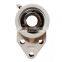 FB207 3 holes flange stainless steel pillow block bearing TP-SUCFB207 plastic housing SUCFB207