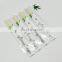 Custom printed 21cm disposable bamboo chopsticks in paper sleeve
