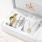 SHENGKE Gift Box Watch Set  K0152L Women Wrist Watch Gold Bracelet Necklace Watch Set Dropshipping Valentines Gift