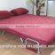2015 Fashion Design Love Seat Fabric Metal Sofa Bed Chair Furniture