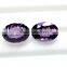 18x13mm Oval AAA Quality Natural Brazilian Amethyst 2 Pieces LOT Gems With Amazing Luster
