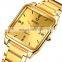 Wrist Watch Supplier SKMEI 1603 Golden Business Watch WaterprooF Luxury Watches