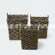 Beautiful Water Hyacinth Storage Basket Set Straw Fruit Basket Woven Natural Vietnam Supplier Carton Box Multi-purpose Rectangle
