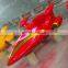 Attraction game machine 6 or 8 cabin adult self control plane ride for sale