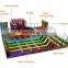 Commercial Bungee Sports Indoor Trampoline Park With Foam Pit Block