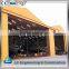 Galvanized steel structure prefabricated aircraft hangar