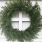 46mm  0.6kg Christmas Wreath with Ribbon and Bells, Outdoor Indoor Christmas Wreaths Garland Ornaments Christmas Decorations