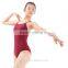 burgundy adult dance leotard, wholesale dance leotards