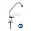 Drinking Water Filter Tap Chrome Swan Neck Modern European Style Fits All Water Filter Systems & RO Kitchen Faucets