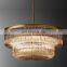 Custom Living Room Dining Room Modern Bedroom Hotel Decoration Modern Bettina Crystal LED Pendant Light
