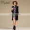 High Quality 100% Cashmere Knitted Coat Long Hooded Cardigan with Casual Style Solid Pattern for Winter Season