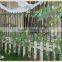 horizontal steel fence