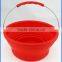 Hot Selling Silicone Pack-away Bucket