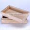 Environmental wooden packing box to pack gift