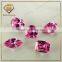 Excellent various shape pink cz gems for jewelry gemstone