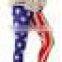 2015 Ladies Stretch Sexy Tight American Flag Print Legging for Women