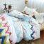 Northern Europe Design reactive printed satin bedding set 100% cotton simple bedding set
