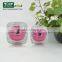 2015 Cute Luxury Diamond Cosmetic Acrylic Plastic Eye Cream Jar 30g 15g