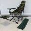 folding camping chair with footrest