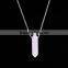 2016 Trendy Hot Style Green Aventurine Natural Stone Bullet Necklace SMJ0134