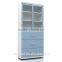 Upper And Lower Combination Steel Sliding Door Dental Furniture Cabinet