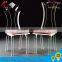 Wholesale Clear Acrylic Wedding Banquet Dining Chair