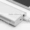 Wholesale Metal Power Bank 16000mAh Portable Power Bank Dual USB For MI Power Bank Xiaomi IPHONE Mobile Phone
