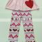 Little girl boutique remake clothing set girls fall boutique outfits valentine girls clothing sets                        
                                                                                Supplier's Choice