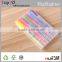 Double-end 7 color choices thick multi color marker pen