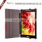 Heat setting pu leather stand folio tablet case for ASUS ZenPad 8.0 with multiple view angles