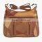 Fashion patch leather bag / ladies handbag with umbrella pocket