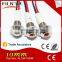 High Brightness Metal 10mm 24vdc green Lamp temperature indicator led with 20cm wire