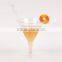 Plastic Decanter Glass Bead Flute and Wine Glass