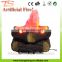 Artificial LED fake wood flame light decoration for party/Hallowean/Christmas