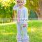 Classic style Baby girls Organic contton triple ruffle pants