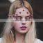 New Design Fashion Metal Noble Gold Crystal Stone Elastic Hair Band for Ladies
