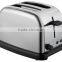 Stainless Steel 2 Slice Toaster With Bun Warmer