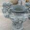 granite type flowerpot, garden and indoor decorative pot