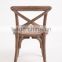 Children Room Wholesale baby Wood cross back armless chair /baby sitting chair(CH-614S-OAK)