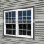 unique PVC sliding+fixed window